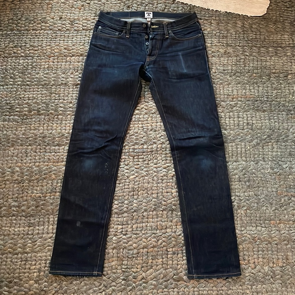 Tellason ladbroke grove white oak cone denim jean size 30